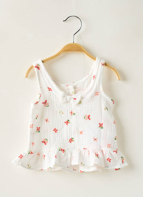 Tricou alb BOBOLI fată