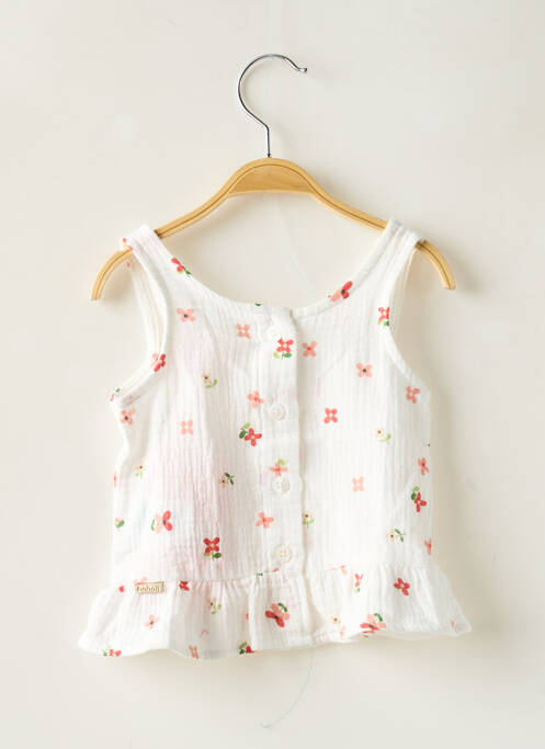 Tricou alb BOBOLI fată