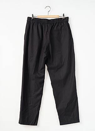 Pantalon drept talie elastică negru MANGO femeie