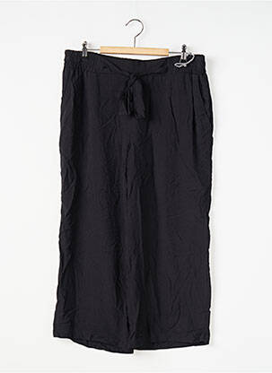 Pantalon 7/8 țesătură poplin mărime normală negru STREET ONE femeie