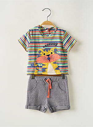 Set șort albastru BOBOLI băiat