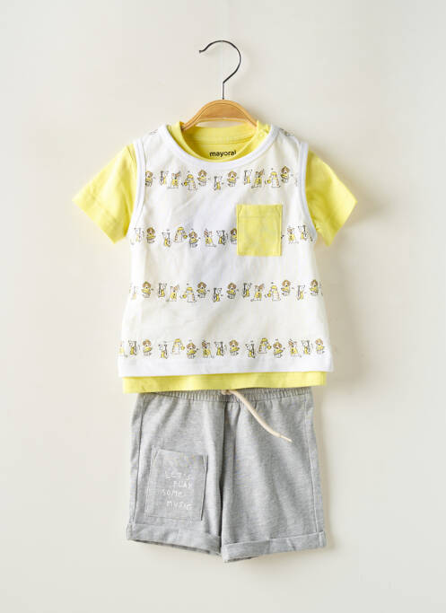 Set șort galben MAYORAL băiat