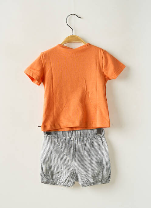Set șort portocaliu BOBOLI băiat