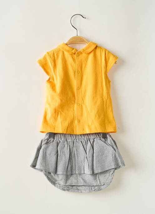 Set pantaloni galben BOBOLI fată