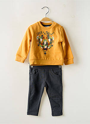 Set pantaloni galben BOBOLI fată