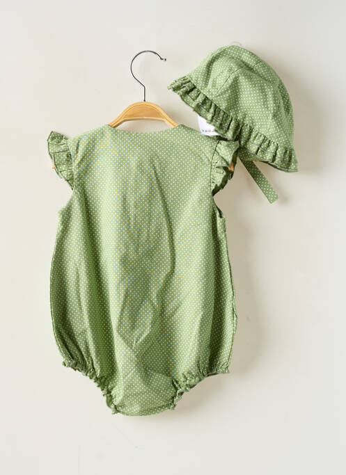 Salopetă pentru bebeluși verde MAYORAL fată