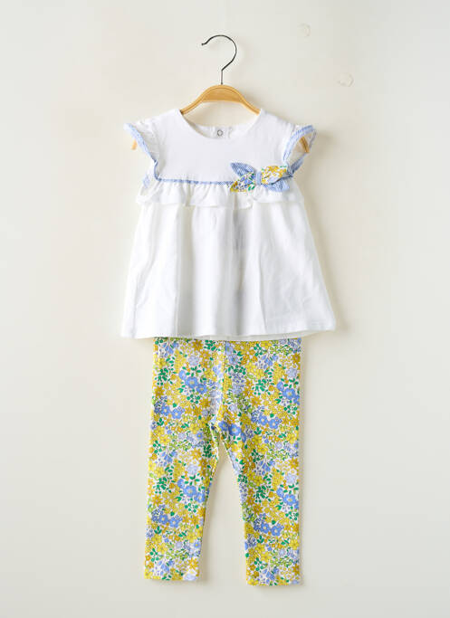 Set pantaloni alb MAYORAL fată