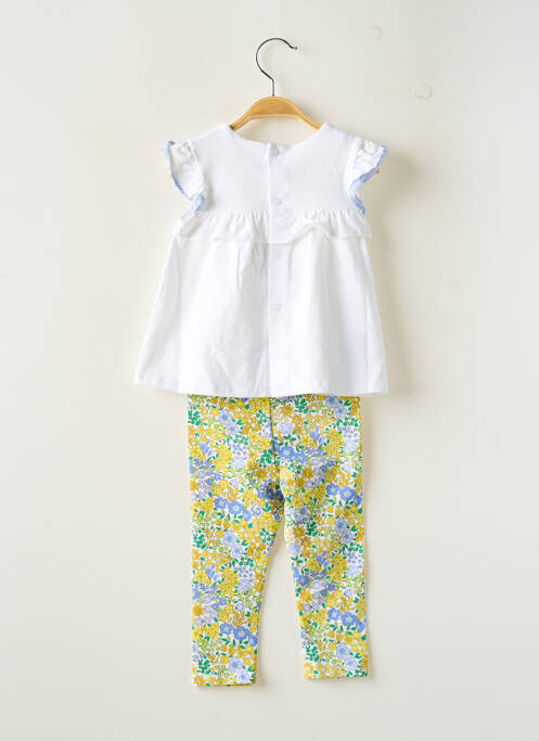 Set pantaloni alb MAYORAL fată