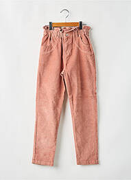 Pantalon slim elasticitate talie elastică roz MAYORAL fată