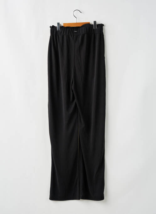 Pantalon drept negru GARCIA fată