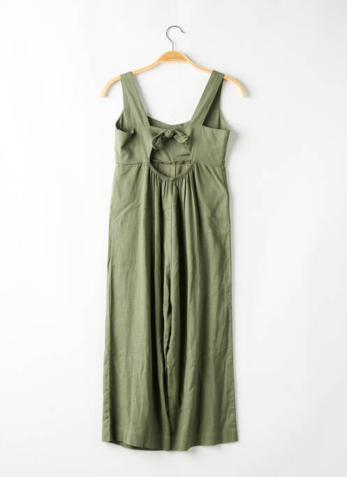 Salopetă-pantalon verde MAYORAL fată