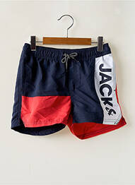 Șort de baie țesătură poplin albastru JACK & JONES băiat