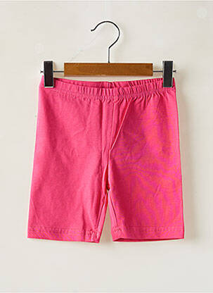 Pantalon de ciclism roz BLUE SEVEN fată