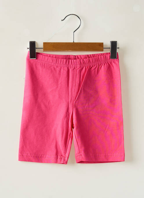 Pantalon de ciclism roz BLUE SEVEN fată