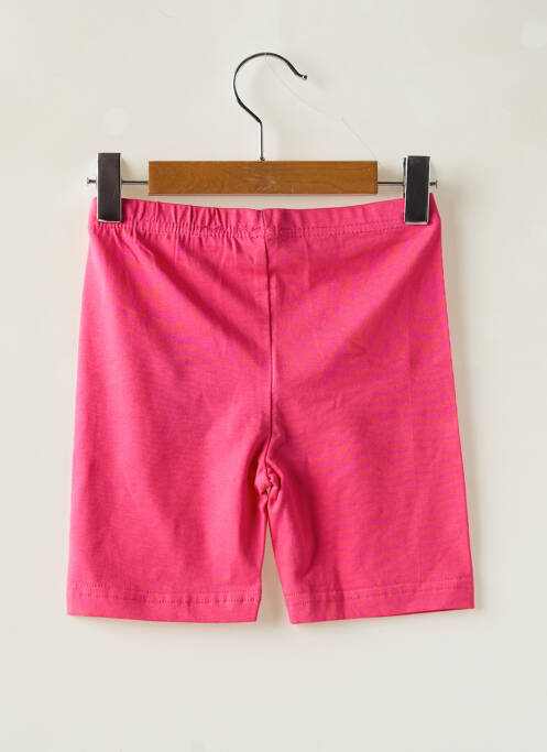 Pantalon de ciclism roz BLUE SEVEN fată