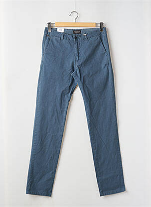 Pantalon chino țesătură poplin mărime normală albastru SCOTCH & SODA bărbat