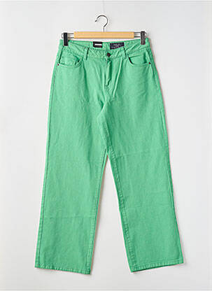 Blugi cu croială largă verde NOISY MAY femeie