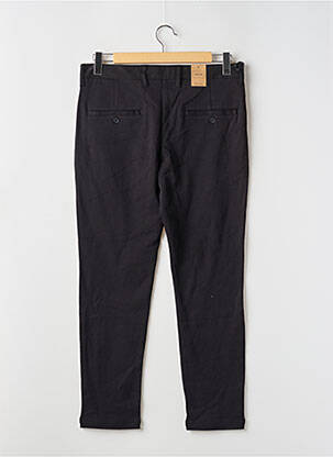Pantalon chino elasticitate mărime normală negru JACK & JONES bărbat