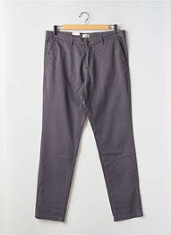 Pantalon chino elasticitate mărime normală gri JACK & JONES bărbat