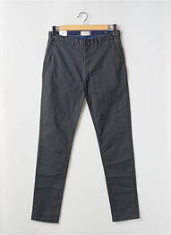 Pantalon chino țesătură poplin mărime normală gri SCOTCH & SODA bărbat