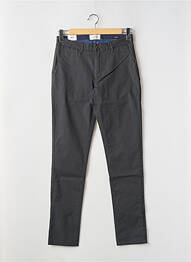Pantalon chino țesătură poplin mărime normală gri SCOTCH & SODA bărbat