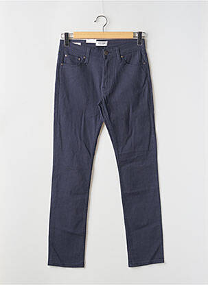 Blugi cu croială slim albastru JACK & JONES bărbat