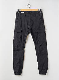 Pantalon cargo strânsă pe partea de jos mărime normală negru JACK & JONES bărbat