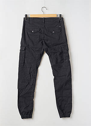 Pantalon cargo bio mărime normală negru JACK & JONES bărbat