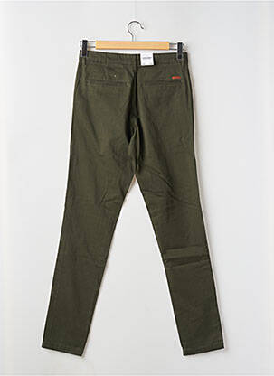 Pantalon chino elasticitate mărime normală verde JACK & JONES bărbat