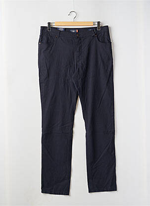 Pantalon slim țesătură poplin mărime normală albastru STATE OF ART bărbat