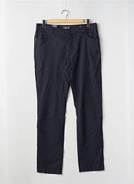 Pantalon slim țesătură poplin mărime normală albastru STATE OF ART homme