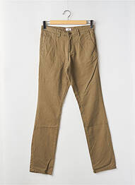 Pantalon chino elasticitate mărime normală maro JACK & JONES homme