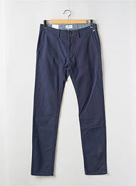 Pantalon chino țesătură poplin mărime normală albastru TOM TAILOR homme