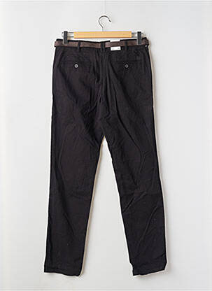 Pantalon chino elasticitate mărime normală negru JACK & JONES bărbat