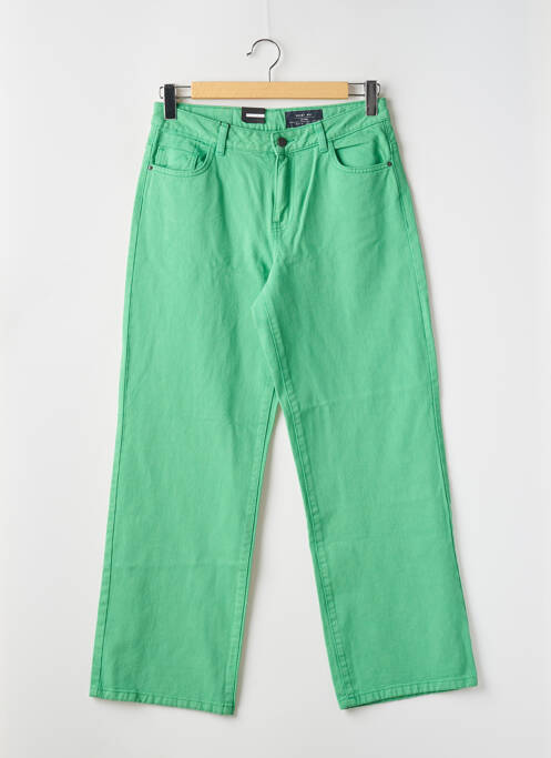 Blugi cu croială largă verde NOISY MAY femeie