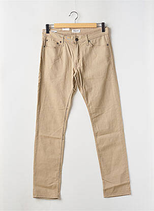 Pantalon slim bej JACK & JONES bărbat