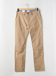 Pantalon chino elasticitate mărime normală bej TOM TAILOR homme