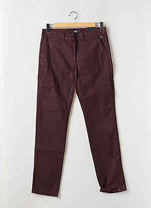 Pantalon chino buzunare roșu DELAHAYE bărbat