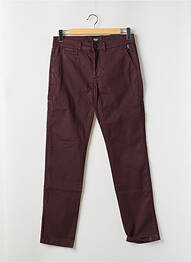 Pantalon chino buzunare roșu DELAHAYE homme