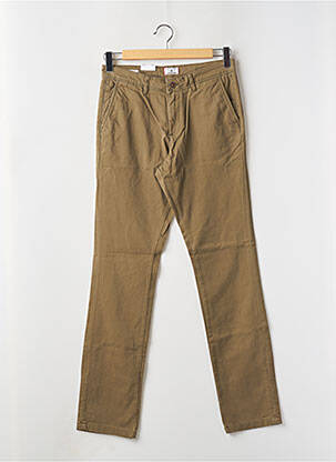 Pantalon chino buzunare maro JACK & JONES bărbat