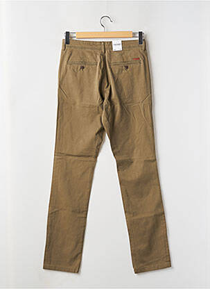 Pantalon chino buzunare maro JACK & JONES bărbat