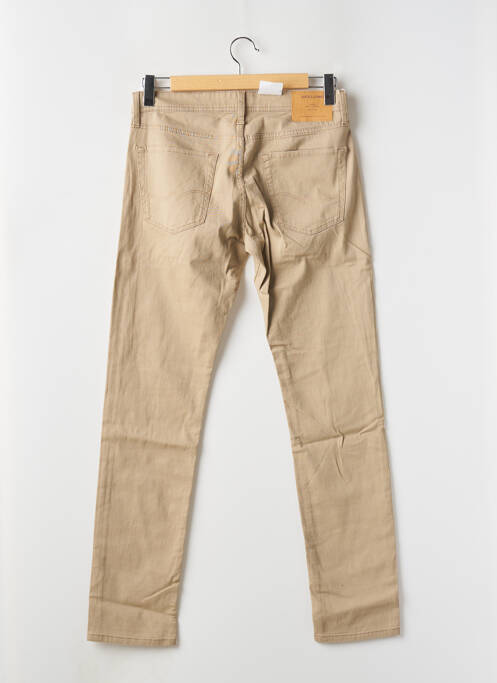 Pantalon slim bej JACK & JONES bărbat