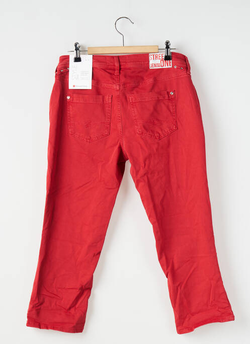 Pantalon trei sferturi roșu STREET ONE femeie