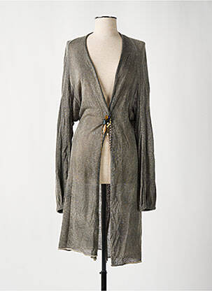 Vestă cu mâneci lungi gri ELISA CAVALETTI femeie