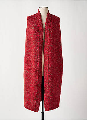 Vestă cu mâneci scurte roșu CREA CONCEPT femeie