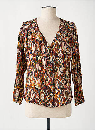 Cămașă maro LOUIZON femeie