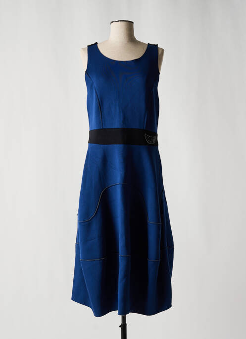 Rochie midi albastru ELISA CAVALETTI femeie