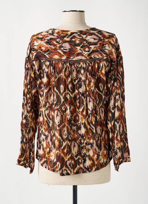 Cămașă maro LOUIZON femeie