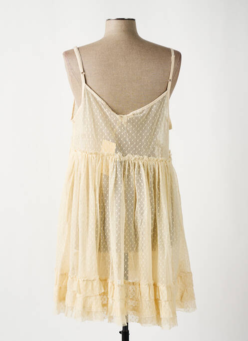 Rochie scurtă bej NADIR femeie