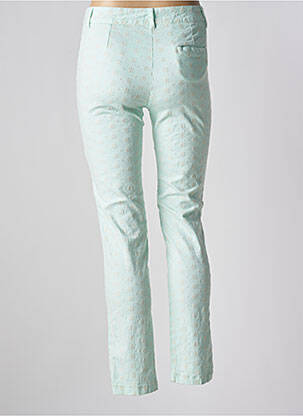 Pantalon slim conic verde SUNDAY femeie